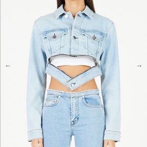 Cotton Citizen Super Crop denim jacket